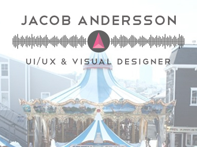 Thank you Jacob! emil axelsson illustrator logo photoshop san fran typography visual design