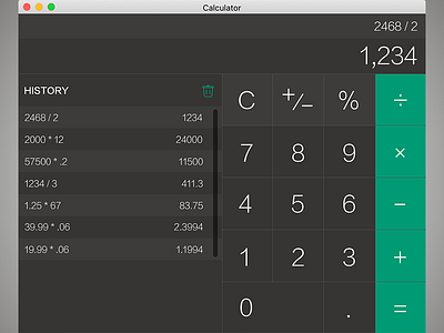 Daily UI - Calculator