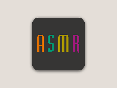 Daily UI - App Icon app icon asmr dailyui