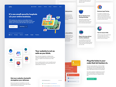 Astra SaaS Landing Page