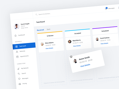 SaaS Dashboard Design