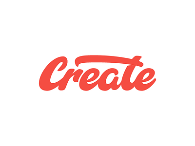 Create create hand lettering hot lettering letters pencil lettering red type