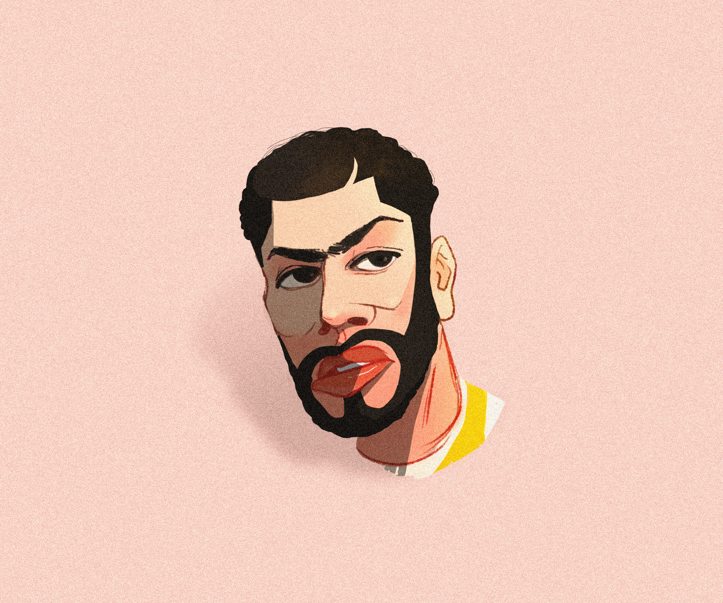 Anthony Davis by Bryan Gersalia on Dribbble