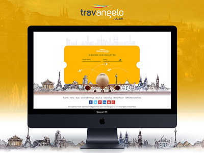 Travangelo Web Rewamp website