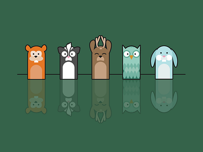 Woodland Critters vectors woodland critters