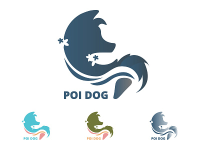 Poi Dog - Logo Exploration animals logo
