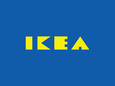 IKEA Logo Design identity ikea logo modern design rebranding simple