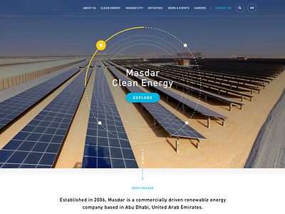 Corporate Website Design bold clean minimal sustainability uidesign ux