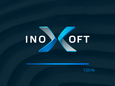 Inoxoft Preloader animated animation bar gif logo preloader progress soft volume x