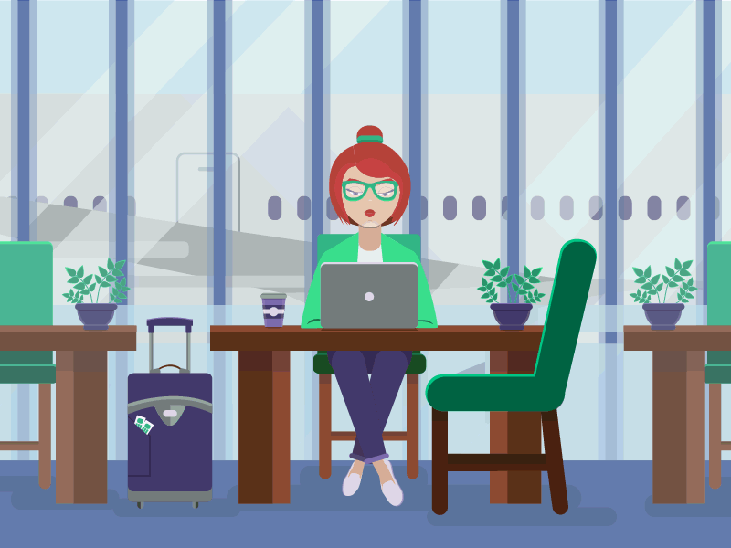 Travel Marketplace App Onboarding Animation
