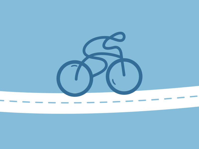 Animated Logo for Bike Tours Platform