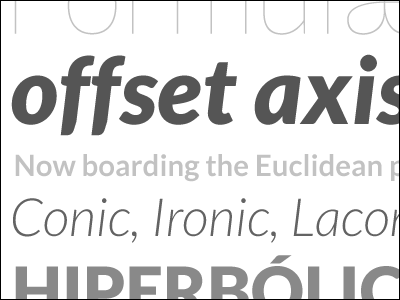 Offset Axis gray grey lato sans specimen type typedia typography typoland