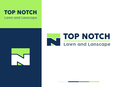 Lawn and Landscape Brand Design 👨‍🌾🌿 brand design branding identitydesign landscape lawncare logo design
