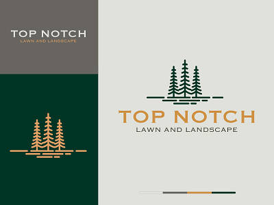 Lawn and Landscape Brand Design 👨‍🌾🌿 branding branding design identitydesign landscape lawncare logodesign