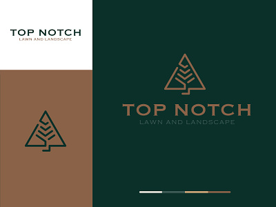Lawn and Landscape Brand Design 👨‍🌾🌿 branding branding design identitydesigner landscape lawncare logodesign