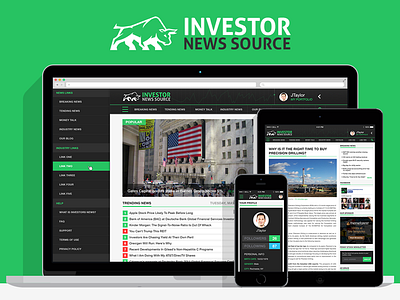 Investment Site Responsive Design