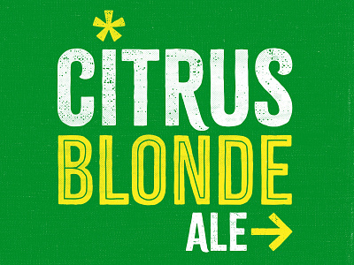 Citrus Blonde Ale beer beer art beer branding blondeale brewery citrus lostboroughbrewing