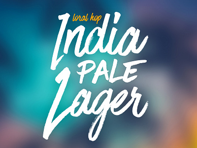 Loral Hop Inda Pale Lager beer beer art beer branding brewery loralhop lostboroughbrewing specialityhops