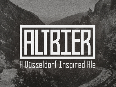 AltBier altbier beer beer art beer branding brewery dusseldorf germanstyle lostboroughbrewing