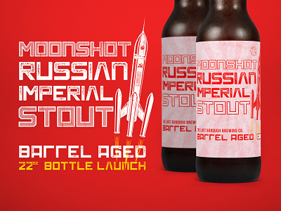 Moonshot Russian Imperial Stout Bottle Launch
