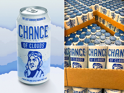 Chance of Clouds NIPA Can beer beer art beer branding brewery candesign chanceofclouds india pale ale lostboroughbrewing nipa