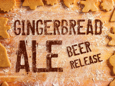 Gingerbread Ale ale beer beer art beer branding brewery gingerbread lostboroughbrewing seasonal