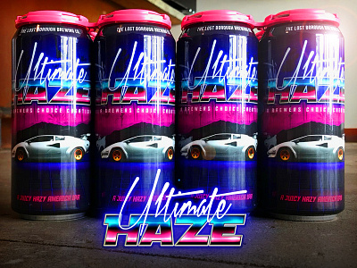 Ultimate Haze Retro Can Design