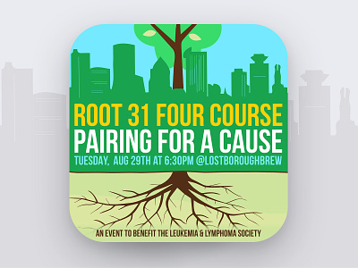 Art of The Craft - Root 31 Four-Course Pairing 🌳🍽🍻 beer beer art beer branding brewery fourcourse lostboroughbrewing pairing root tree