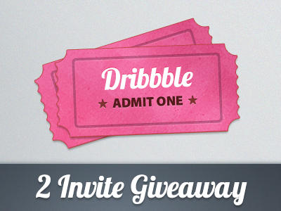 Dribbble Invite Giveaway giveaway invite
