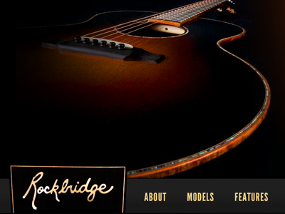 Handcrafted Guitar Website