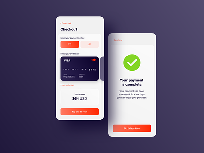 Daily UI #002 - Credit Card Checkout daily 100 challenge dailyui dailyuichallenge interface interface design ui ui design user experience user interface userinterface ux design uxui