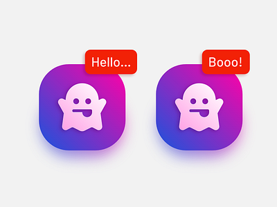 Daily UI #005 - Icon android app app design daily 100 challenge daily ui dailyui dailyuichallenge ghost icon icon app iconography interface design interfacedesign ios ui ui design ui designers ux design ux designer vector