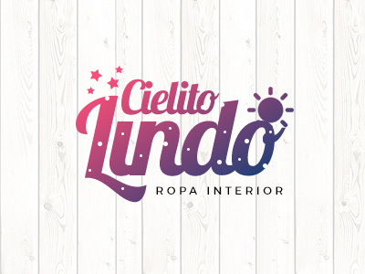Cielito Lindo Logo design cielito cielo clothes diego girls lindo logo design pretty sky