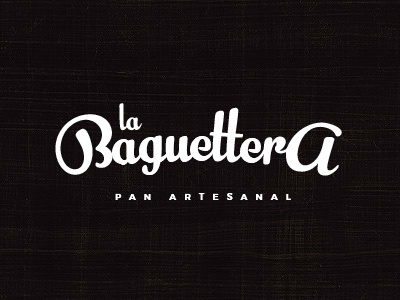 La Baguettera baguette bogota bread colombia diego valbuena identity logo proposal