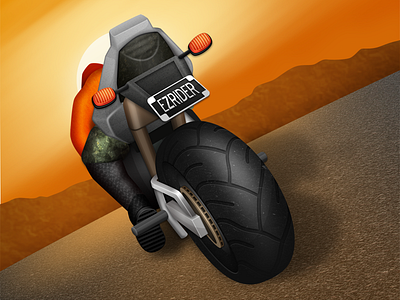 Motorcycle Game Icon