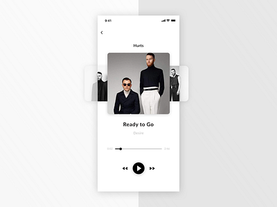 Music Player - Daily UI #009 app dailyui dailyui009 dailyuichallange mobile music player