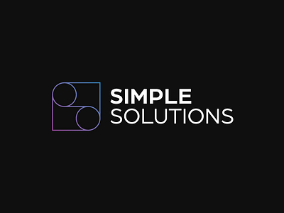 Simple Solutions Logo Design logo logo design simple solutions