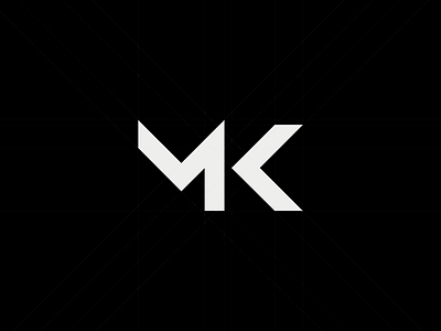 Matt Komo Logo design film logo matt komo minimal mk modern monogram nikita vantorin nv play rewind