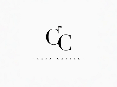 Casa Castle Logo Concepts animation branding casa castle cc concept explore house jon olsson logo minimal monogram motion spain