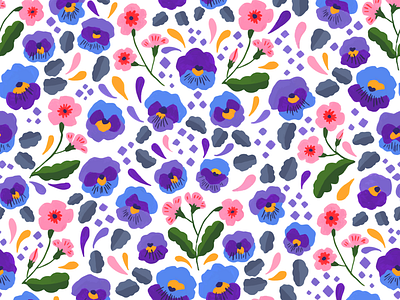 Pansy Pattern