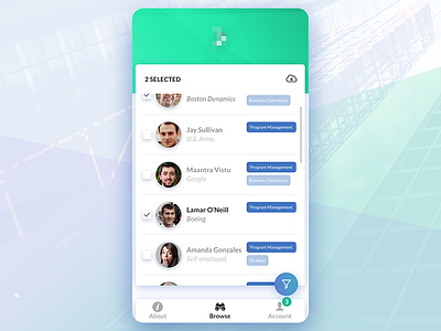 Applicant tracking app