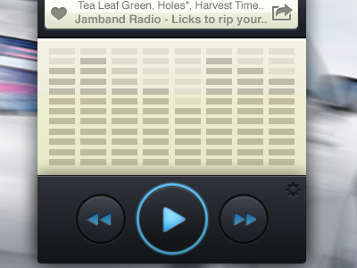Audio/Radio Mockup audio button mac music play radio