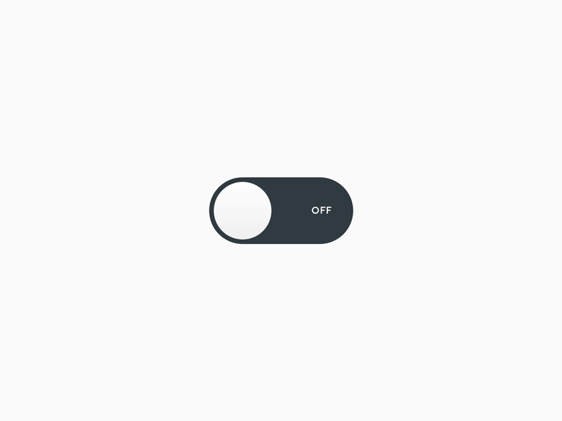 toggle switch micro interaction animation daily ui daily ui 015 onoff switch toggle toggle switch ui design