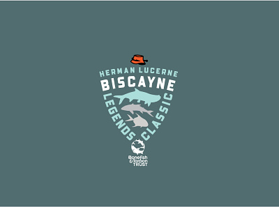 Biscayne Legends Classic branding design lettering logo typography vector