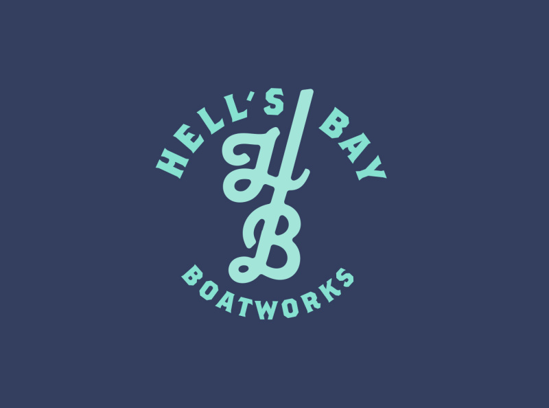 Hells Bay Boatworks Logo By Markham On Dribbble