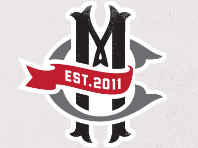 Cafe Moto Monogram logo monogram cafe-moto cafe racer red