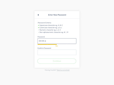 Password Flow Rebound