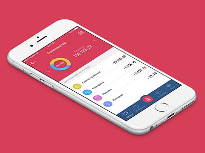 Mobile bank app app bank finance flat ios mobile ui ux