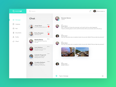 Daily UI #13: Direct Messaging