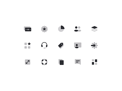 Duo tone icon set duo tone glyphs icon icon design icon set icon system iconography icons minimal simple symbols